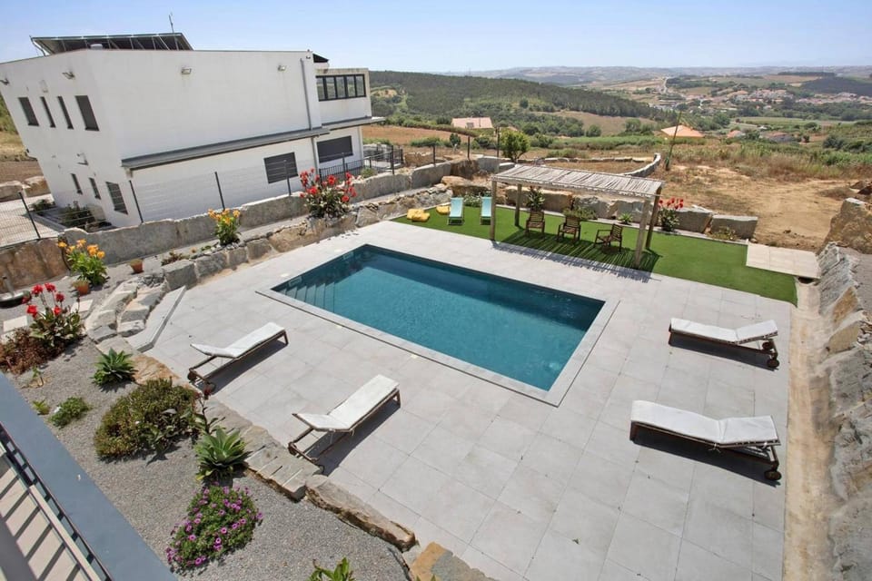Property building, Living room, Swimming pool