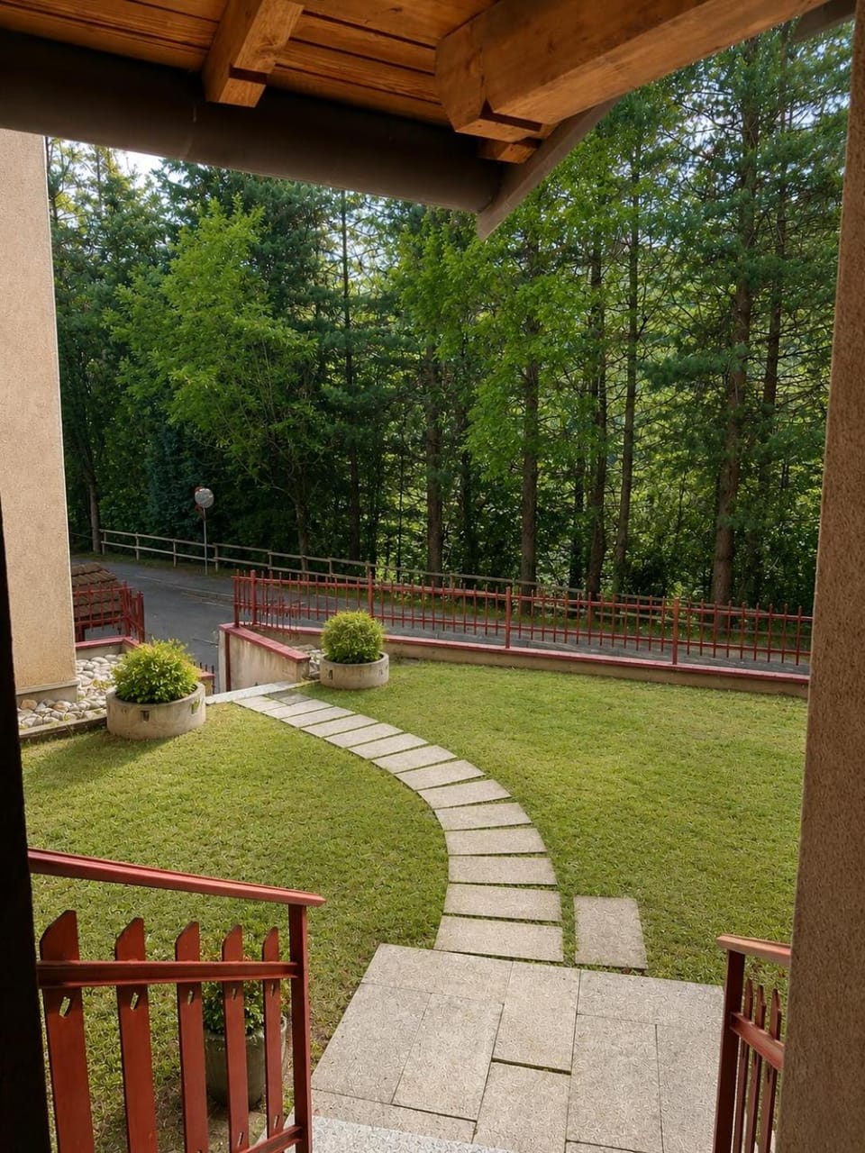 Natural landscape, Garden, Garden view