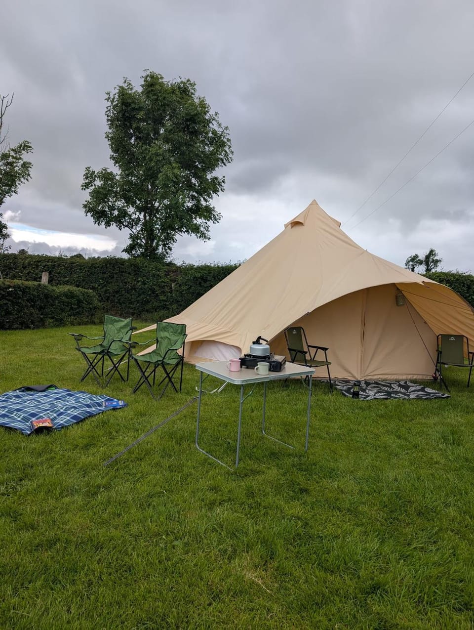Hal`s at Killynick Luxury tent in Northern Ireland