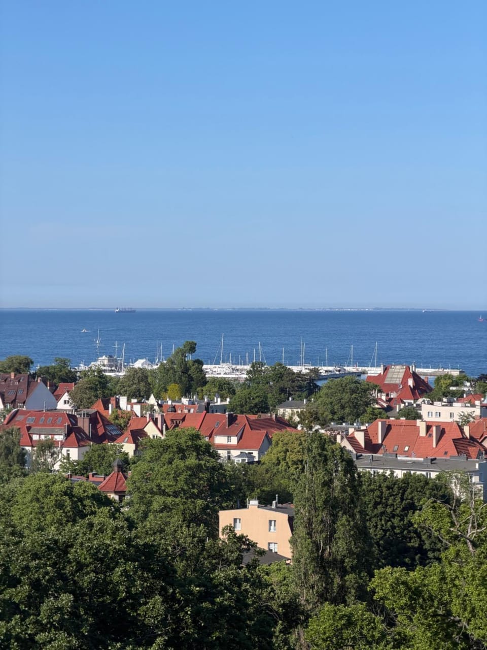 Day, City view, Sea view