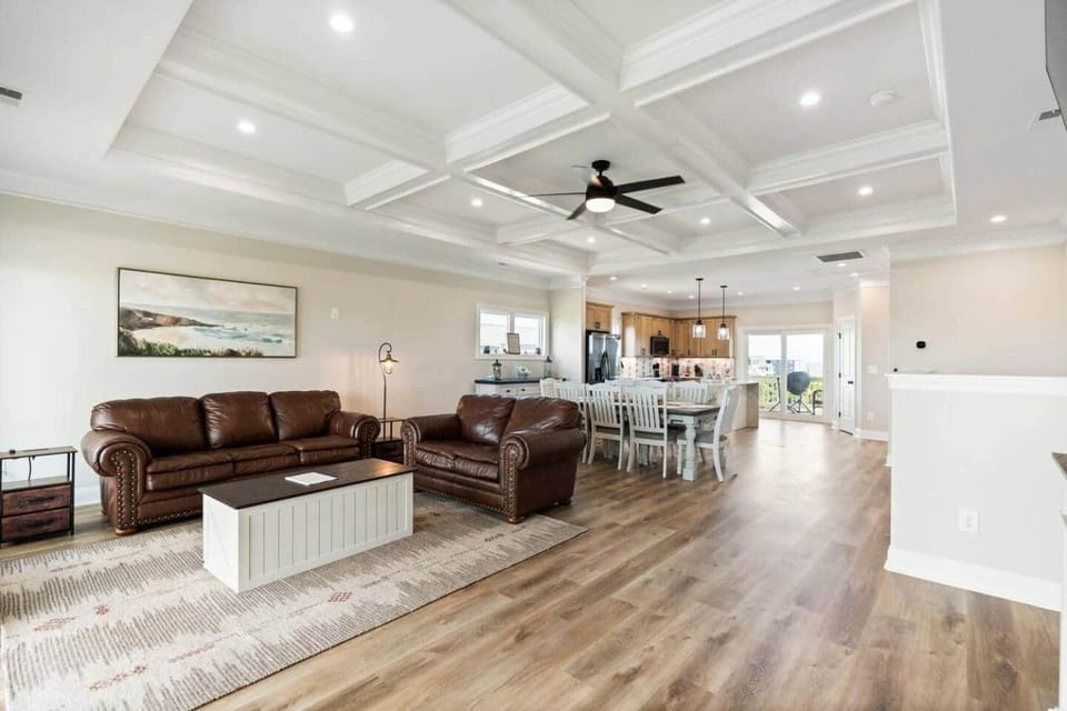 Sunrise and Sunset Refresher @ Blue Heaven Duplex House in North Topsail Beach