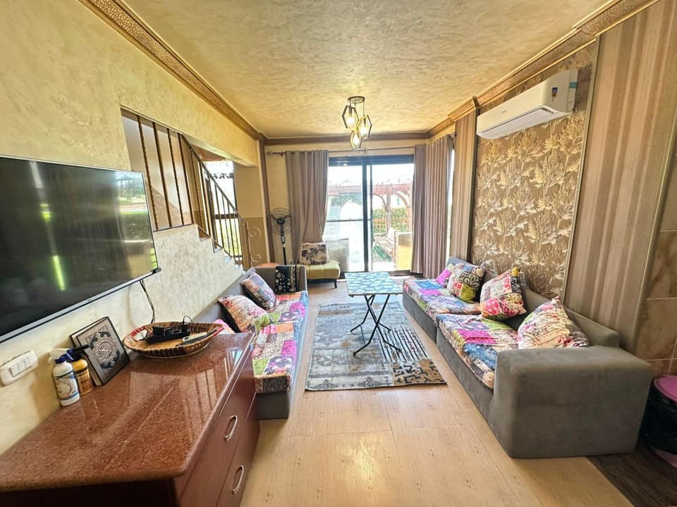 Blue Bay Asia Elsokhna Duplex 3 Rooms Villa With Garden Jungle & Pool View Campground/ 
RV Resort in South Sinai Governorate