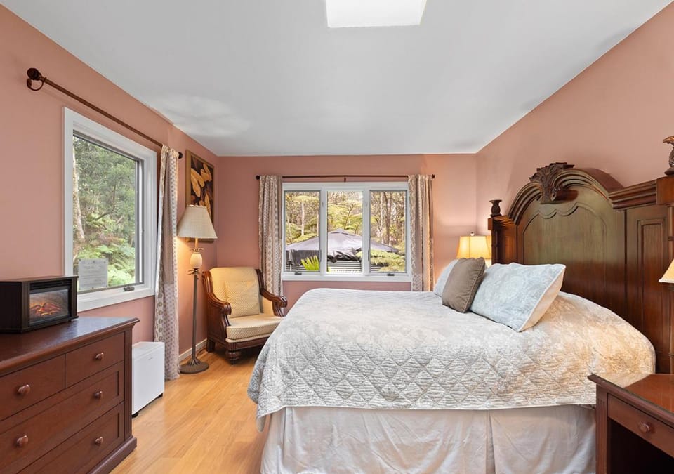 Bed, Bedroom, heating