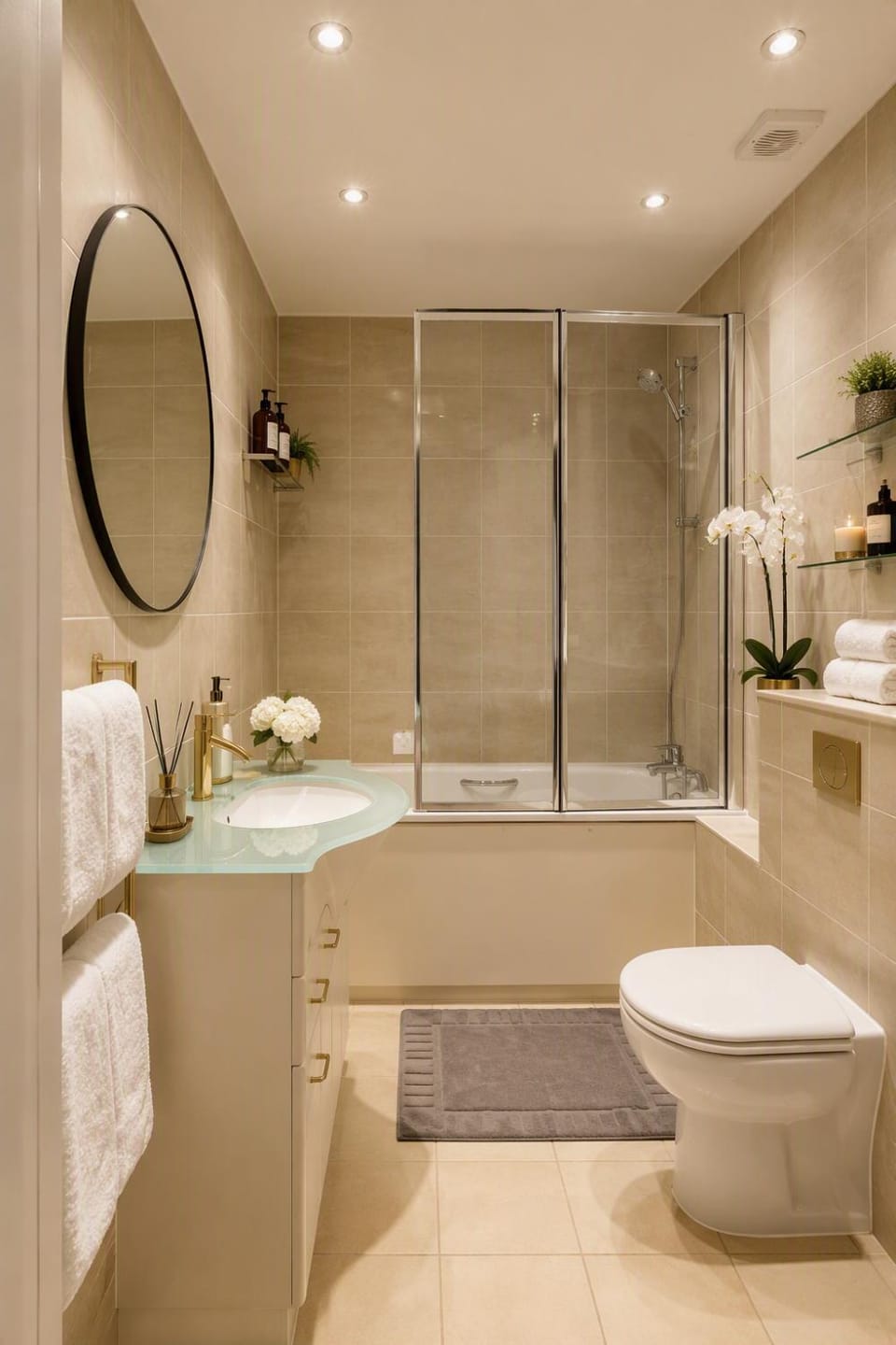 Shower, Toilet, Bathroom, Bath, bidet, towels