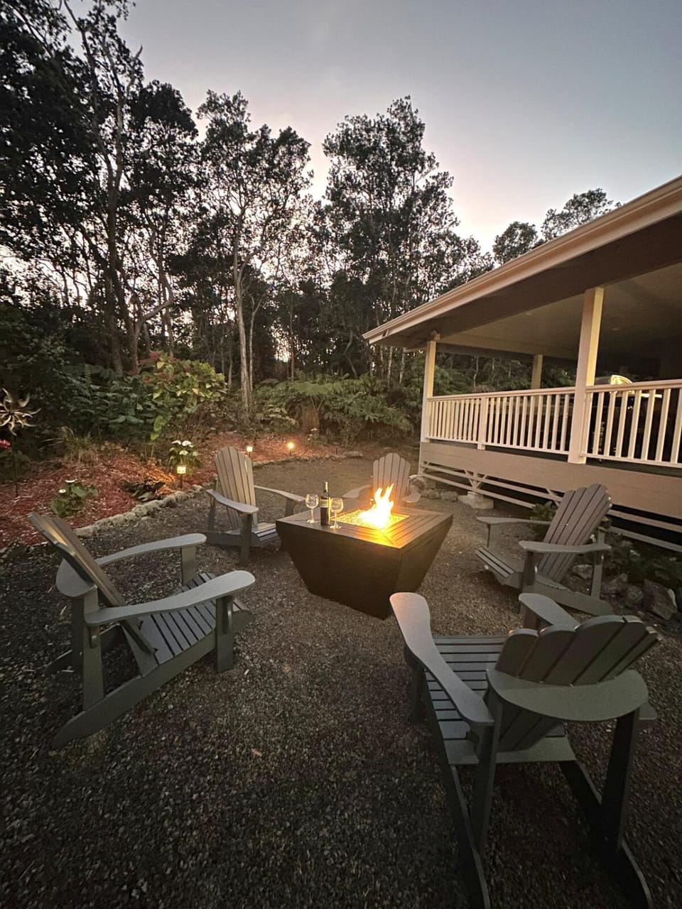 Patio, Natural landscape, Garden