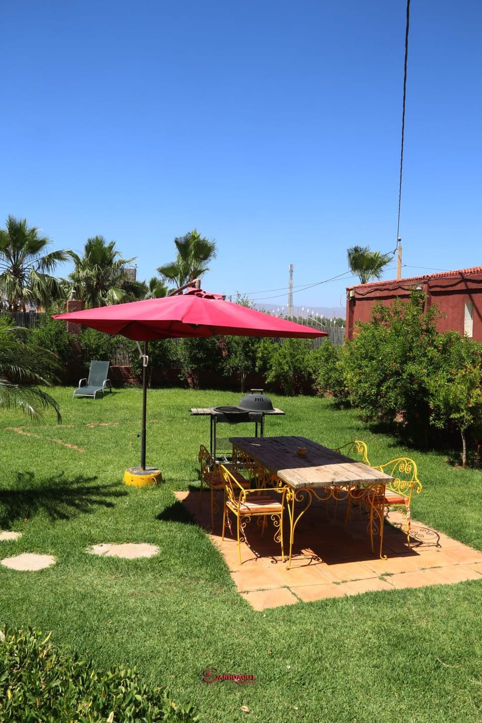 BBQ facilities, Garden, Sunset