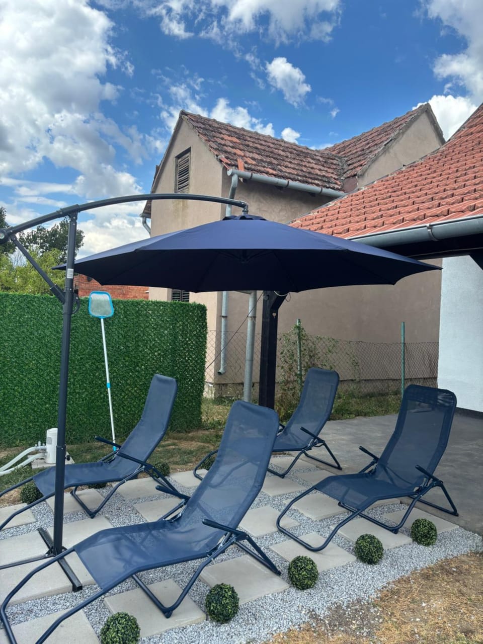 Patio, Day, sunbed