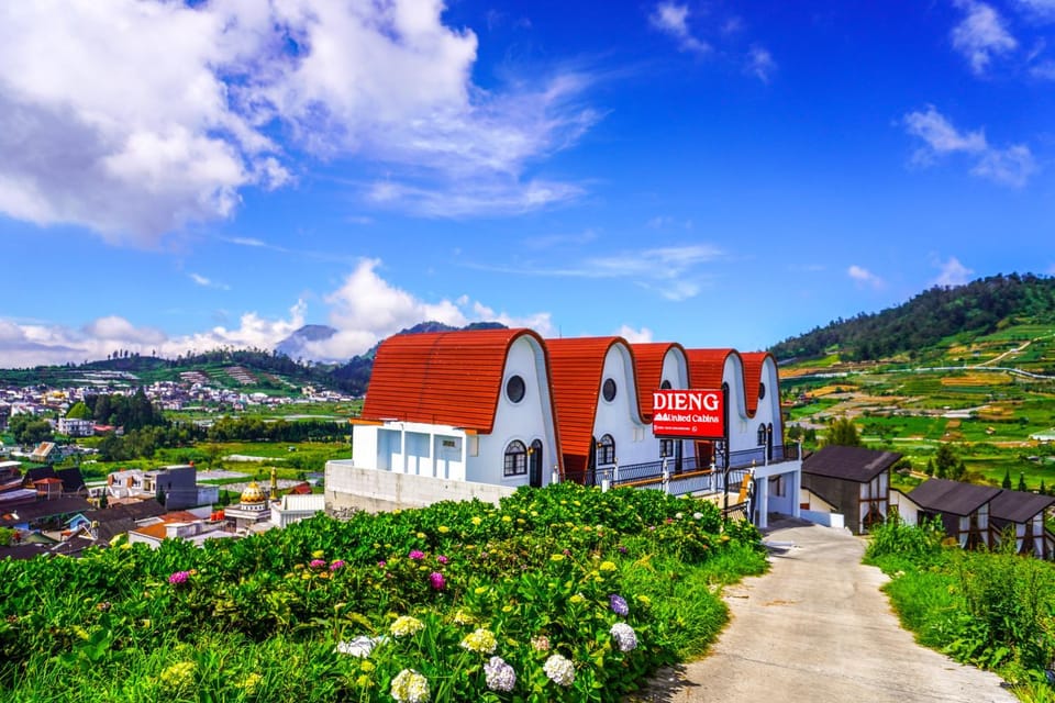 Property building, Nearby landmark, Natural landscape, Mountain view