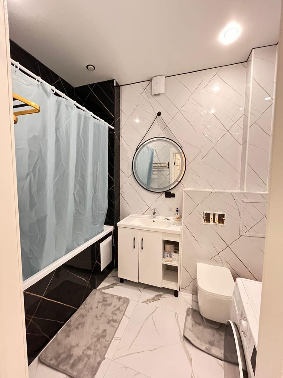 Просторная ЕВРО-2 квартира в новом ЖК Apartment in Kazakhstan