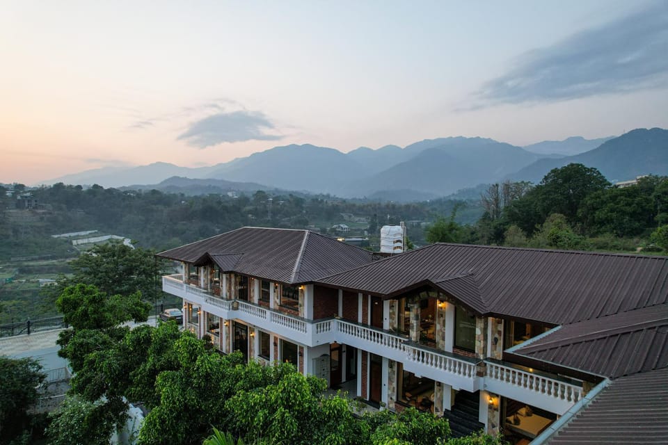 Property building, Natural landscape, Mountain view