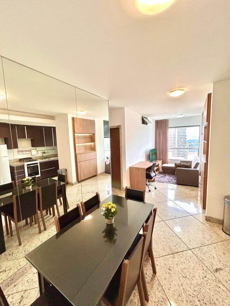Apto prox ao Biocor MaterDei e H Vila da Serra Apartment in Belo Horizonte