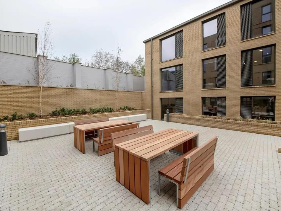 Property building, Patio