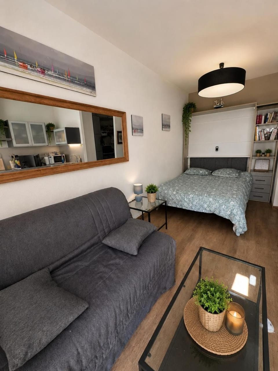 Studio climatisé avec piscine, tennis et parking gratuit Apartment in Agde