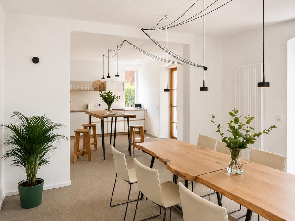 Living room, Dining area, Communal kitchen, kitchen