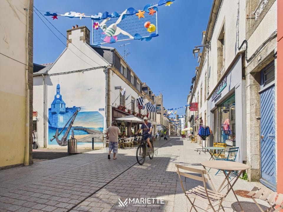 -LE LOFT- Terrasse parking prive au centre de Concarneau Apartment in Concarneau