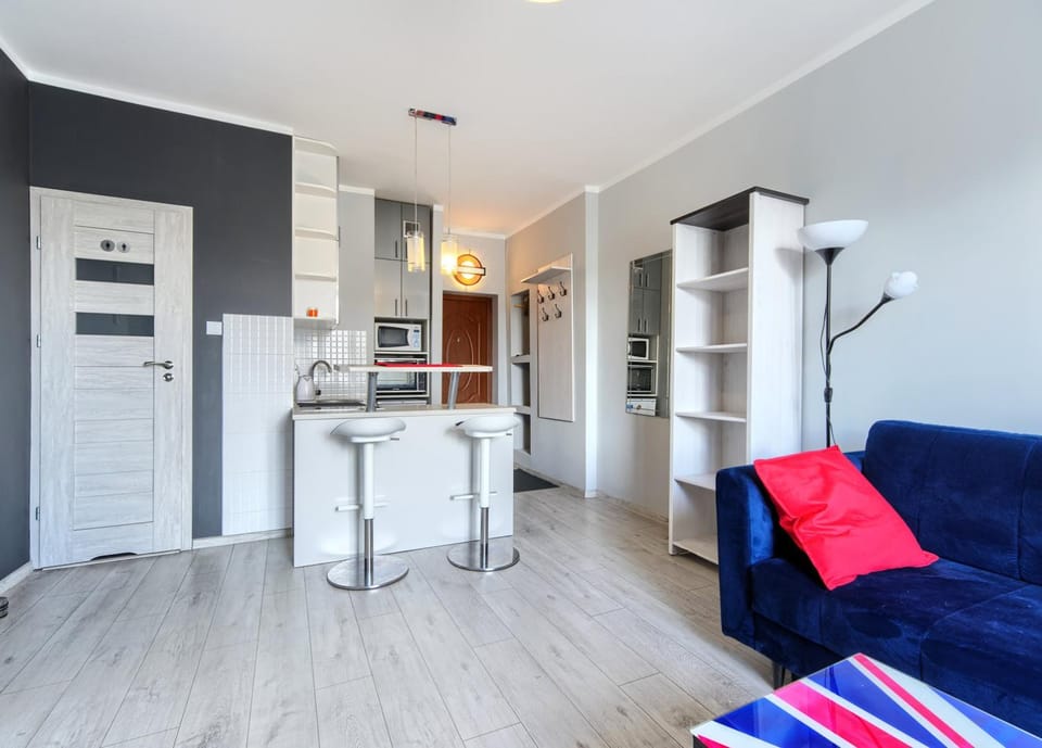 Gdynia Blue Studio - Władysława IV Apartment in Pomeranian Voivodeship