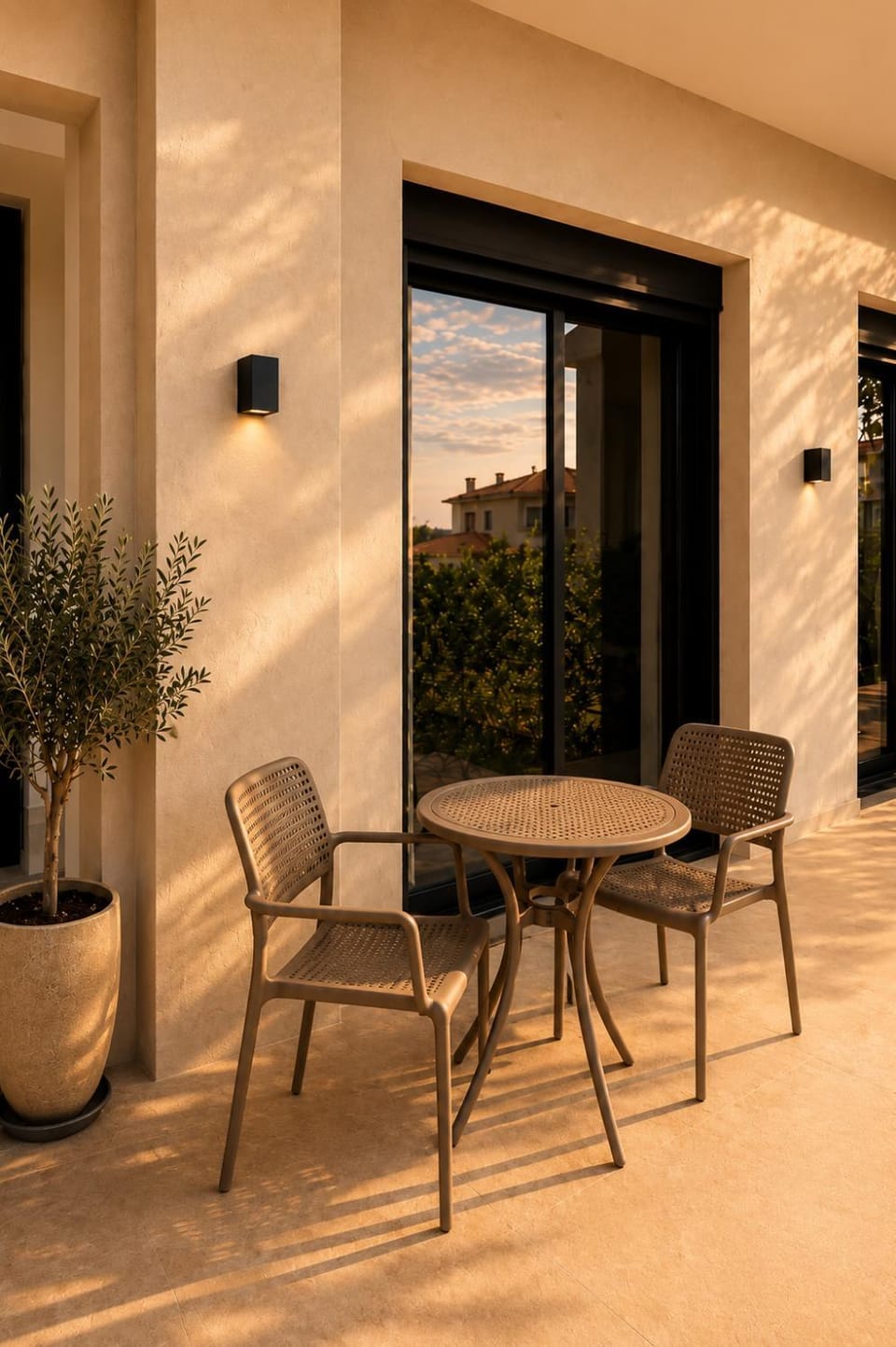 Patio, Day, Balcony/Terrace, Seating area