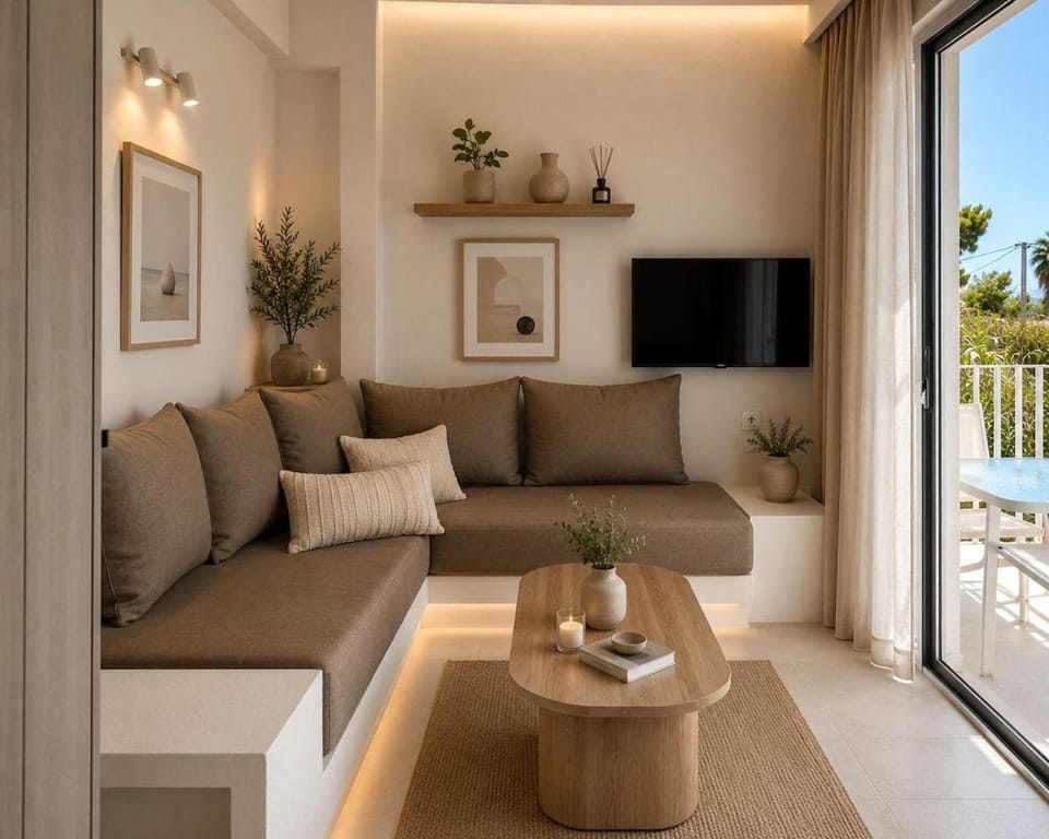 PJ Properties Studio in Sounio steps away from the beach Apartment in Decentralized Administration of Attica