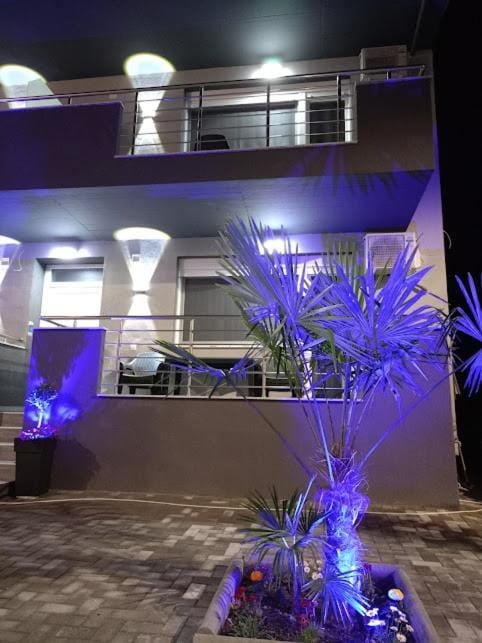 Property building, Night