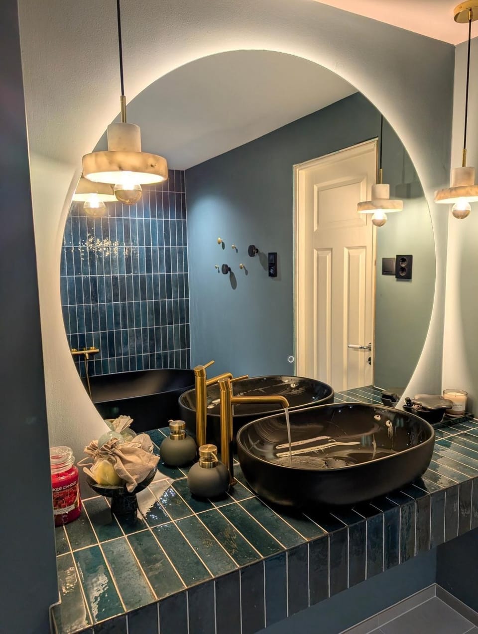Toilet, Bathroom, Bath, towels