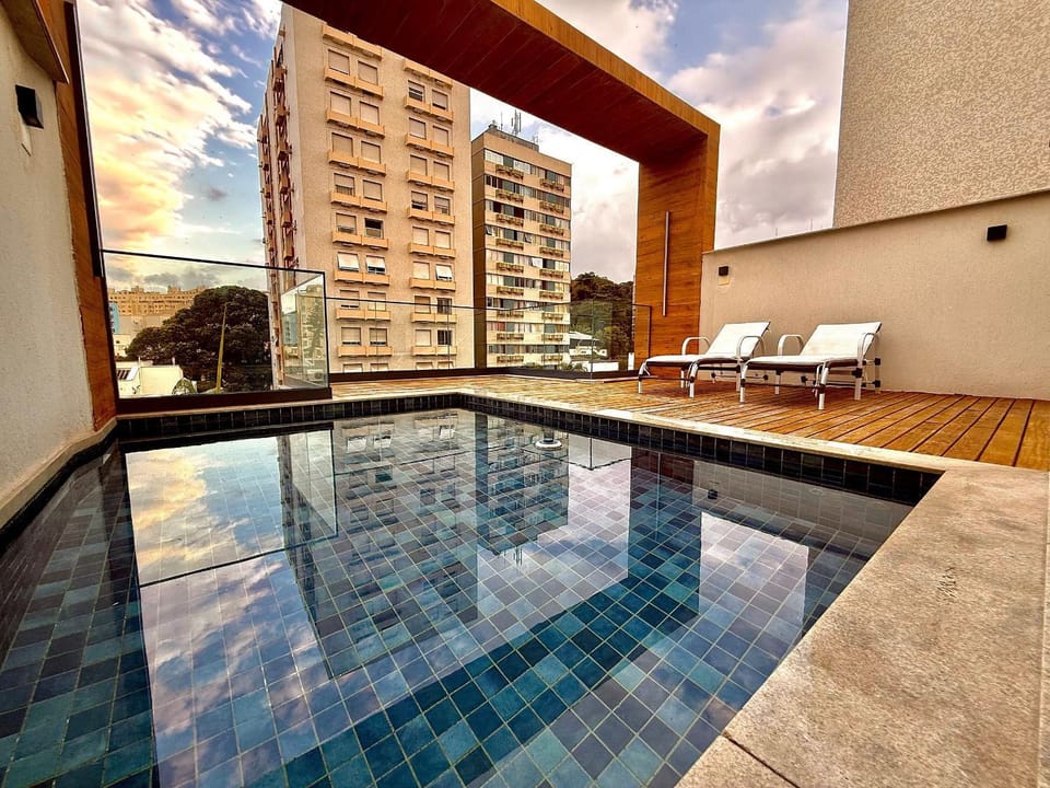 Studio Flamengo - Novo, varanda, piscina e gym Apartment in Santa Teresa