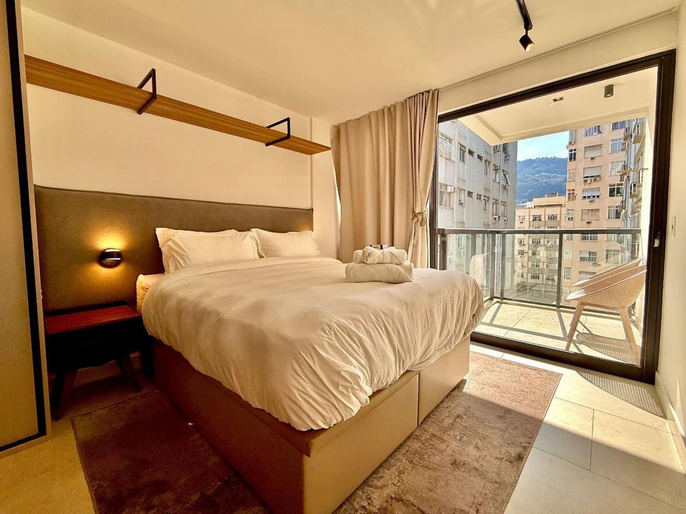 Studio Flamengo - Novo, varanda, piscina e gym Apartment in Santa Teresa