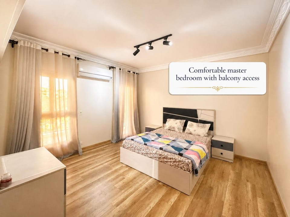 Bedroom, air conditioner