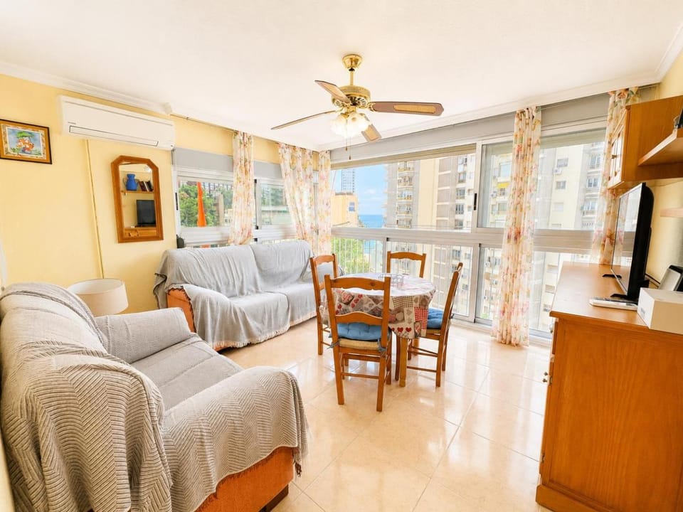 Living room, air conditioner