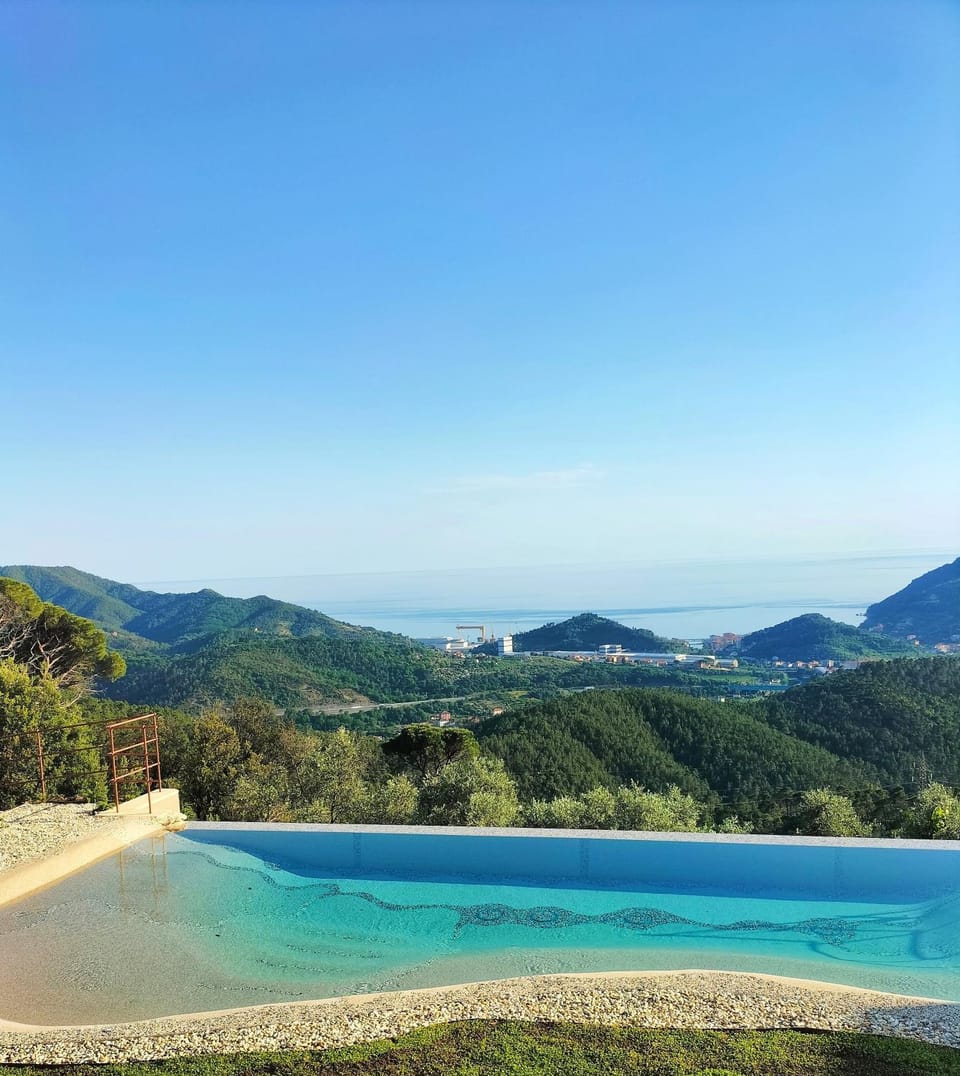 Day, Natural landscape, Pool view, Sea view, Swimming pool