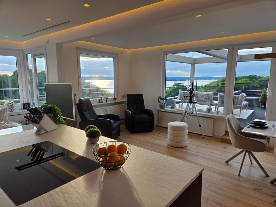 Förde Loge - Traumblick & Spa Apartment in Glücksburg