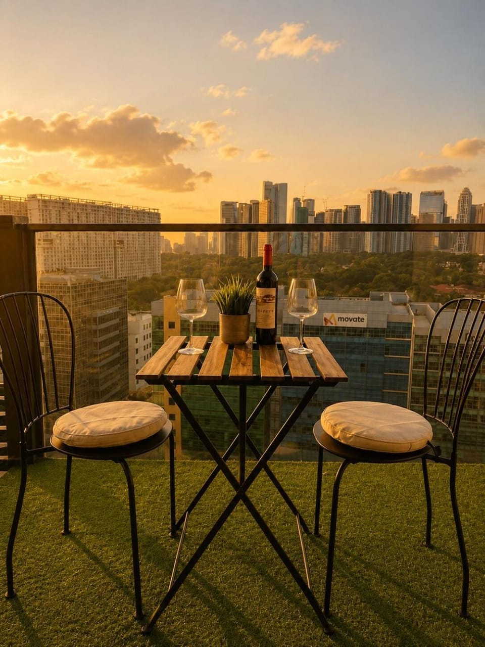 Scenic & Elevated 2 Bedroom Apartment in the City Apartment in Makati
