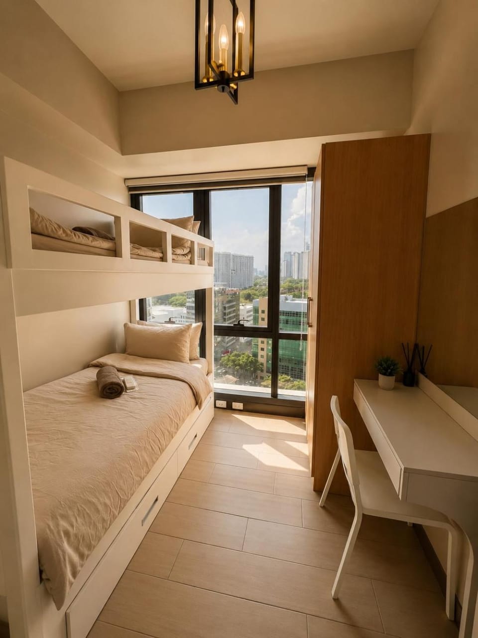 Scenic & Elevated 2 Bedroom Apartment in the City Apartment in Makati