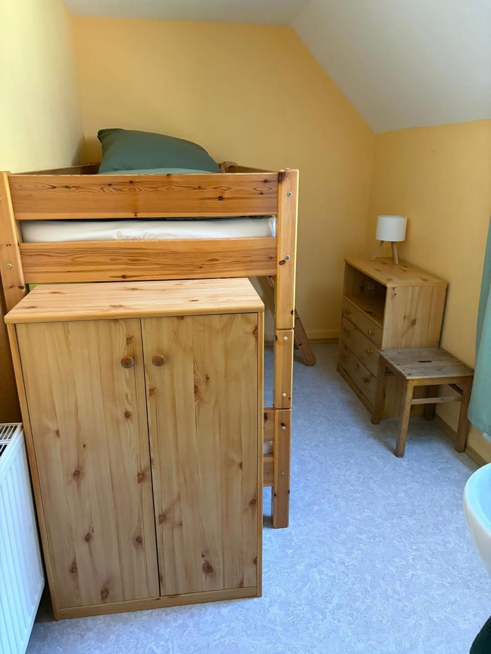 Property building, Living room, Bedroom