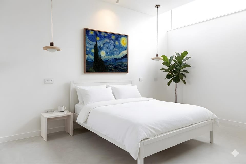 Living room, Bedroom