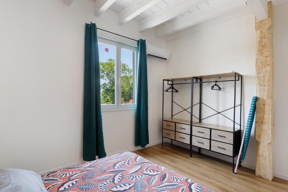 Property building, Living room, Bedroom