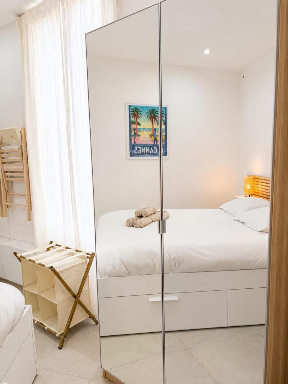 Bed, Photo of the whole room, Bedroom, wardrobe
