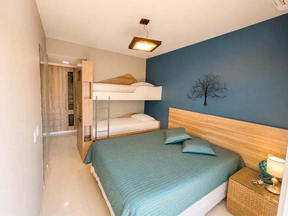 Family Minelli - Vista para o Mar, 3 suítes, Excelente para Famílias Apartment in Bertioga
