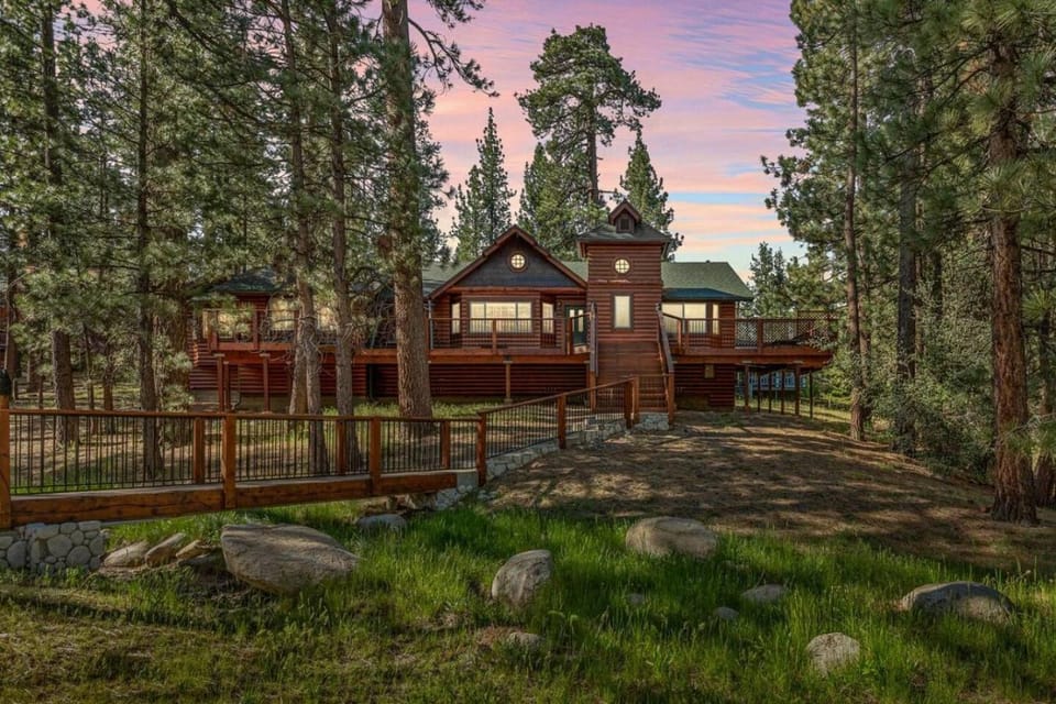 Hidden Bridge House in Big Bear