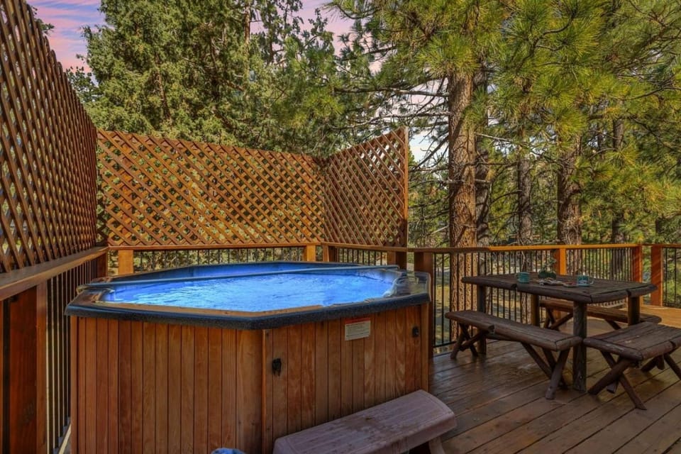 Hidden Bridge House in Big Bear