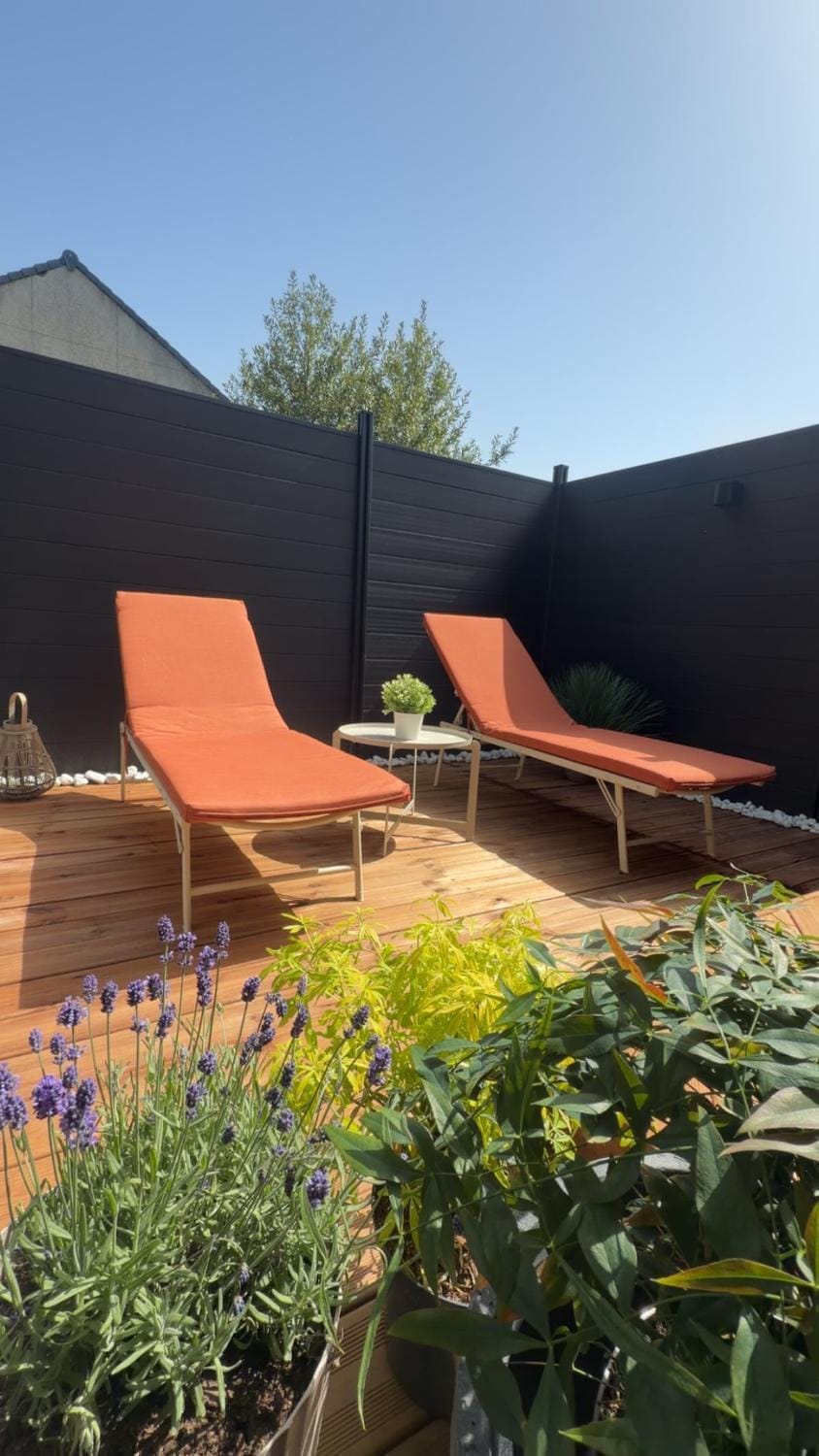 Suite cosy climatisée - terrasse plein sud Apartment in Hauts-de-France