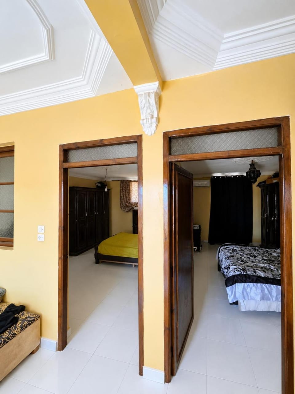 Appartement 2 chambres climatisé jacuzzi privé Bed and Breakfast in Marrakesh