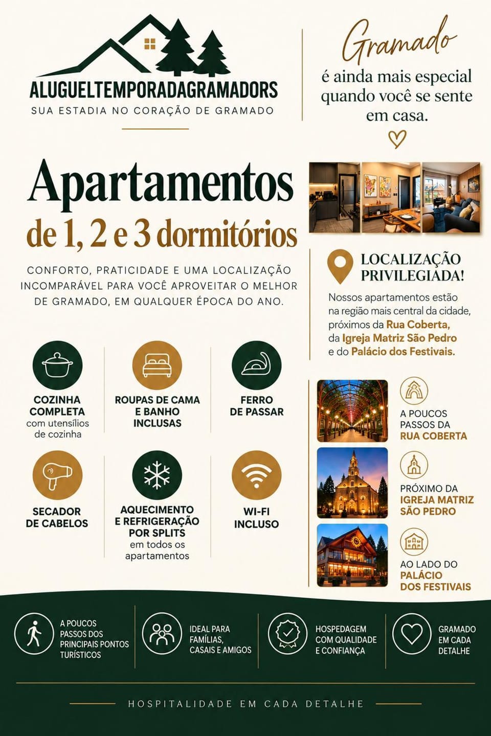 Apartamento Borges 3319 Apartment in Gramado