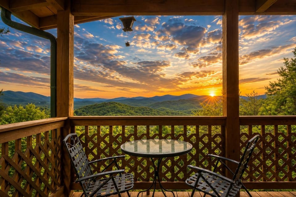 Fox Hollow Hidden Hollow, Sweeping Views Chalet in Sevier County