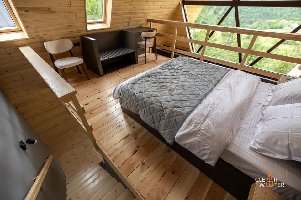 Bed, View (from property/room), Bedroom, Mountain view