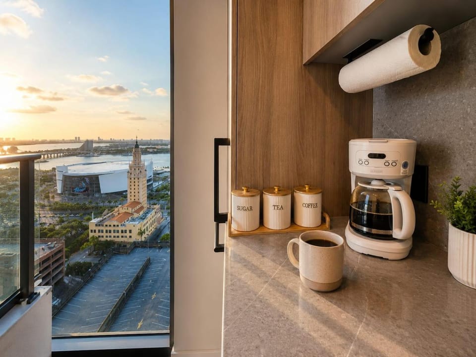Day, Coffee/tea facilities, Kitchen or kitchenette, Food and drinks, Food, minibar, toaster