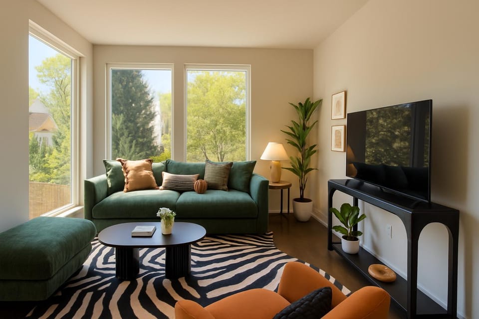 TV and multimedia, Living room, Seating area