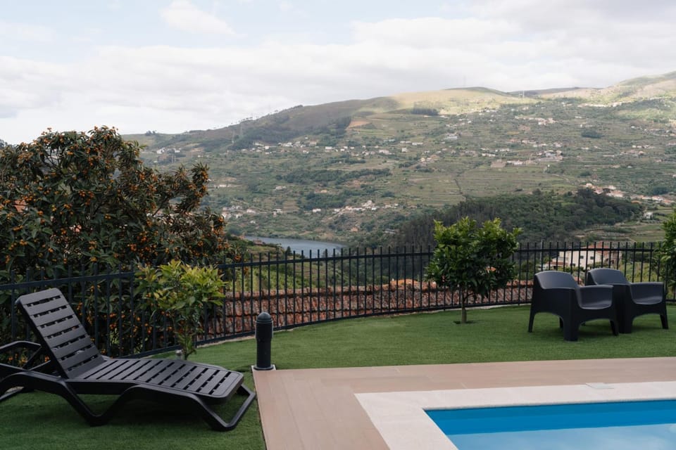 Patio, Natural landscape, Mountain view, Pool view, Swimming pool