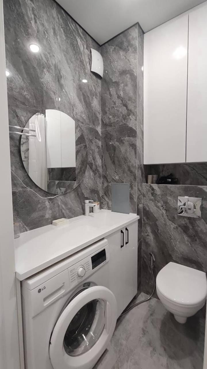 Toilet, Bathroom, washing machine