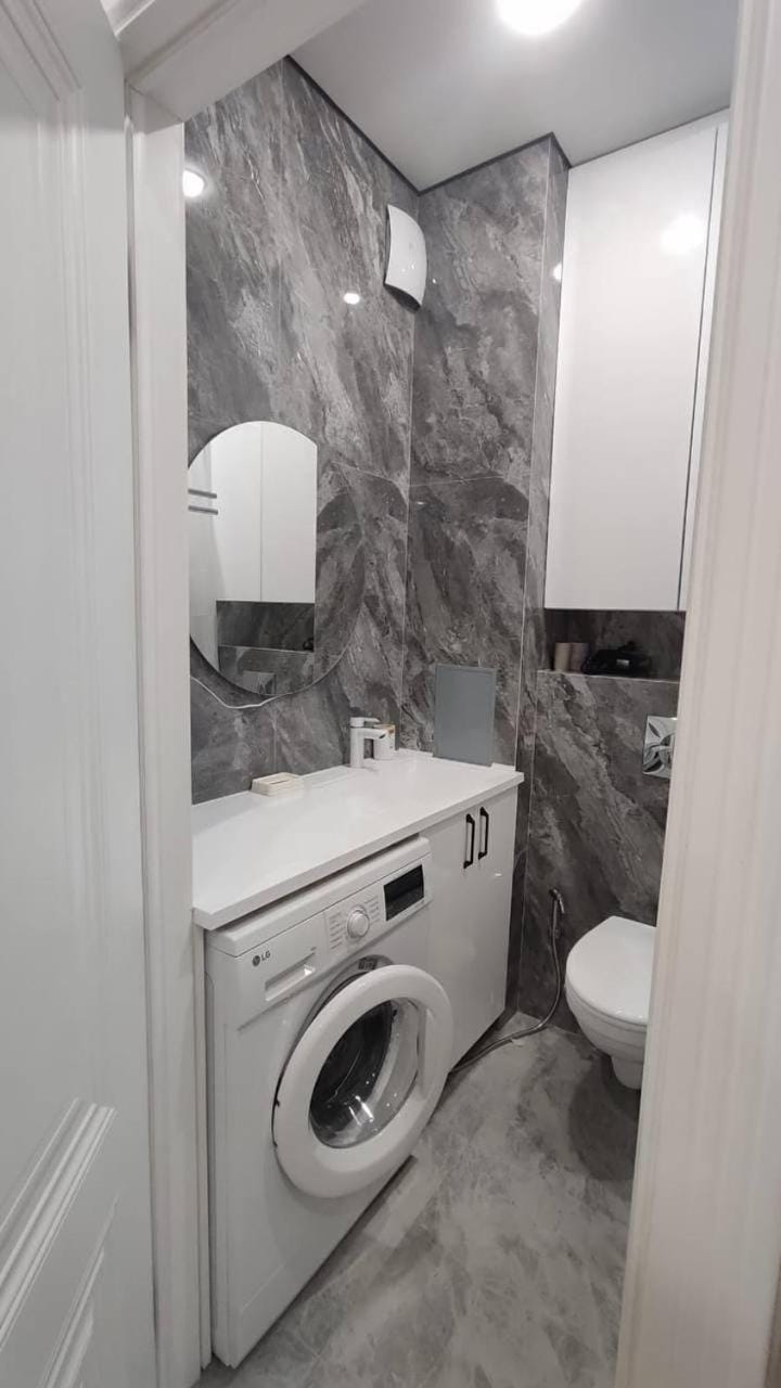 Toilet, Bathroom, washing machine