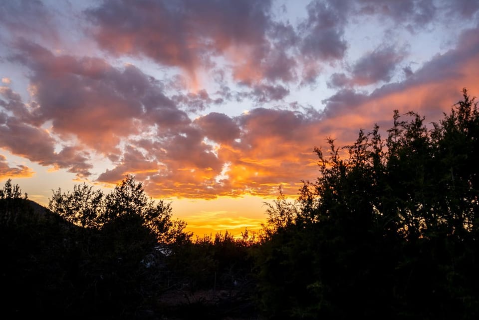 Natural landscape, Sunset
